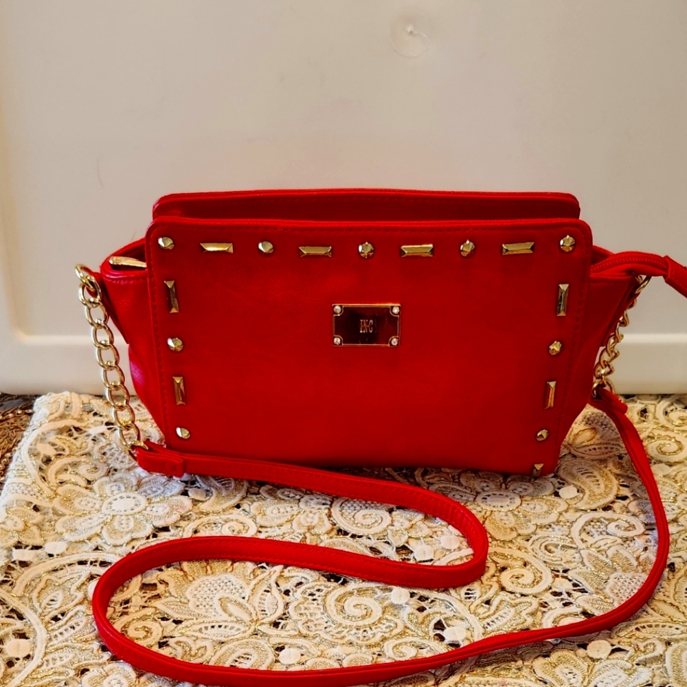 Chic Red Shoulder Bag Brand New